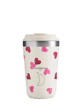 Chilly's Emma Bridgewater Pink Hearts travel mug 340ml, UK version