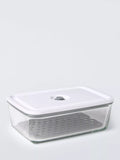 John Lewis vacuum seal container 1.5L grey clear - British product