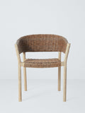 John Lewis Burford woven garden dining chairs set of 2 natural, UK version