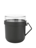 Brabantia Suppentasse 600ml mit Topping-Behälter (britische Marke)
