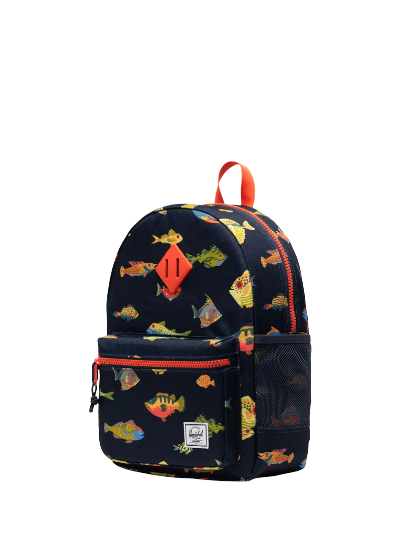 Herschel Supply Co. kids backpack fish print 15L (British brand)