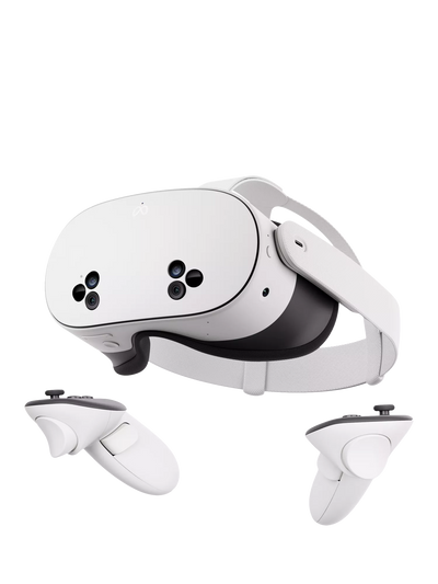 John Lewis Meta Quest 3S 256GB White Mixed Reality Headset with Controllers- Buy online at McGrocer