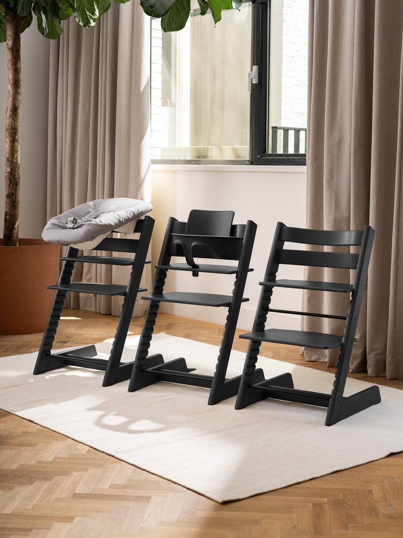 Stokke Tripp Trapp Hochstuhl Buchenholz 79x46x49cm, importiert aus dem Vereinigten Königreich