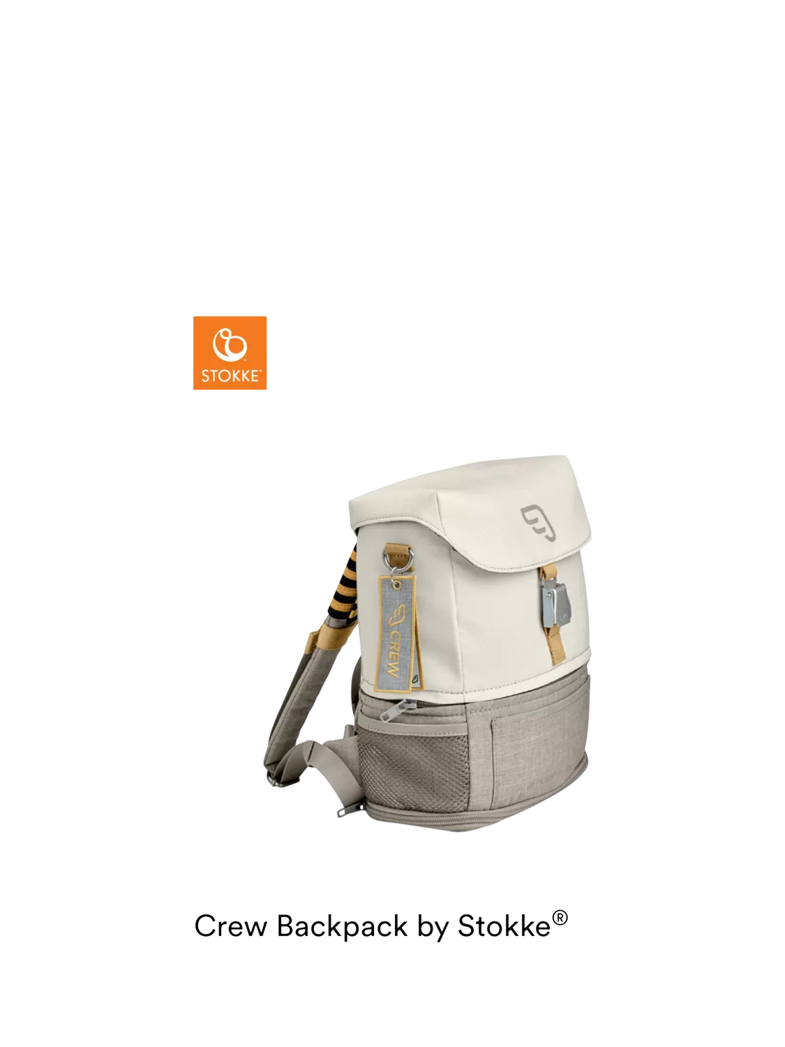 Stokke JetKids Crew Travel Backpack, White - McGrocer