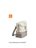 Stokke JetKids Crew Travel Backpack, White - McGrocer