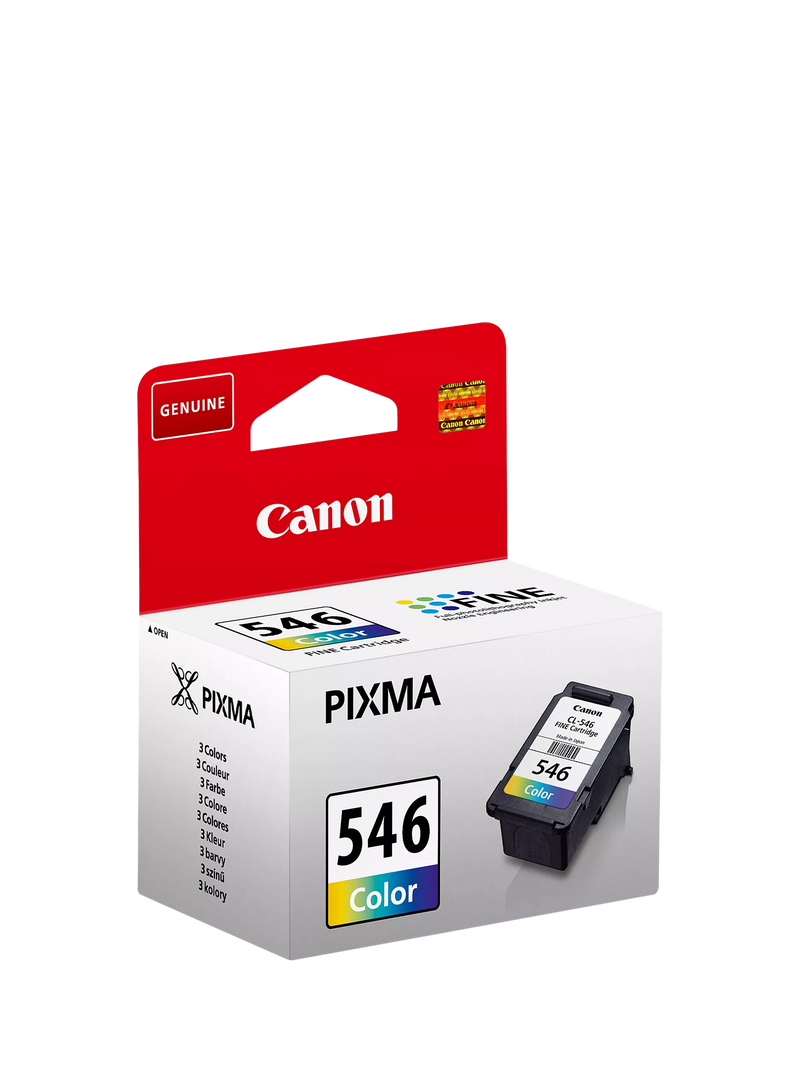 Canon CLI-546 tri-colour ink cartridge 9ml (British brand)