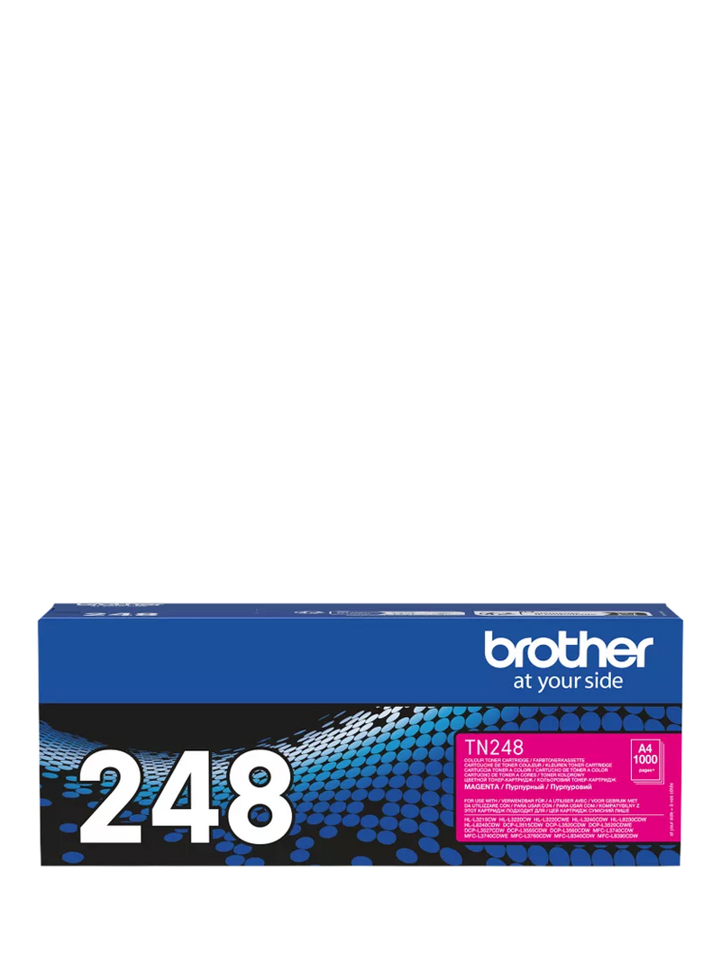 Brother TN-248 magenta toner cartridge 1000 pages - British product