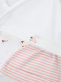 John Lewis cotton baby hats pack of 3 pink, UK version