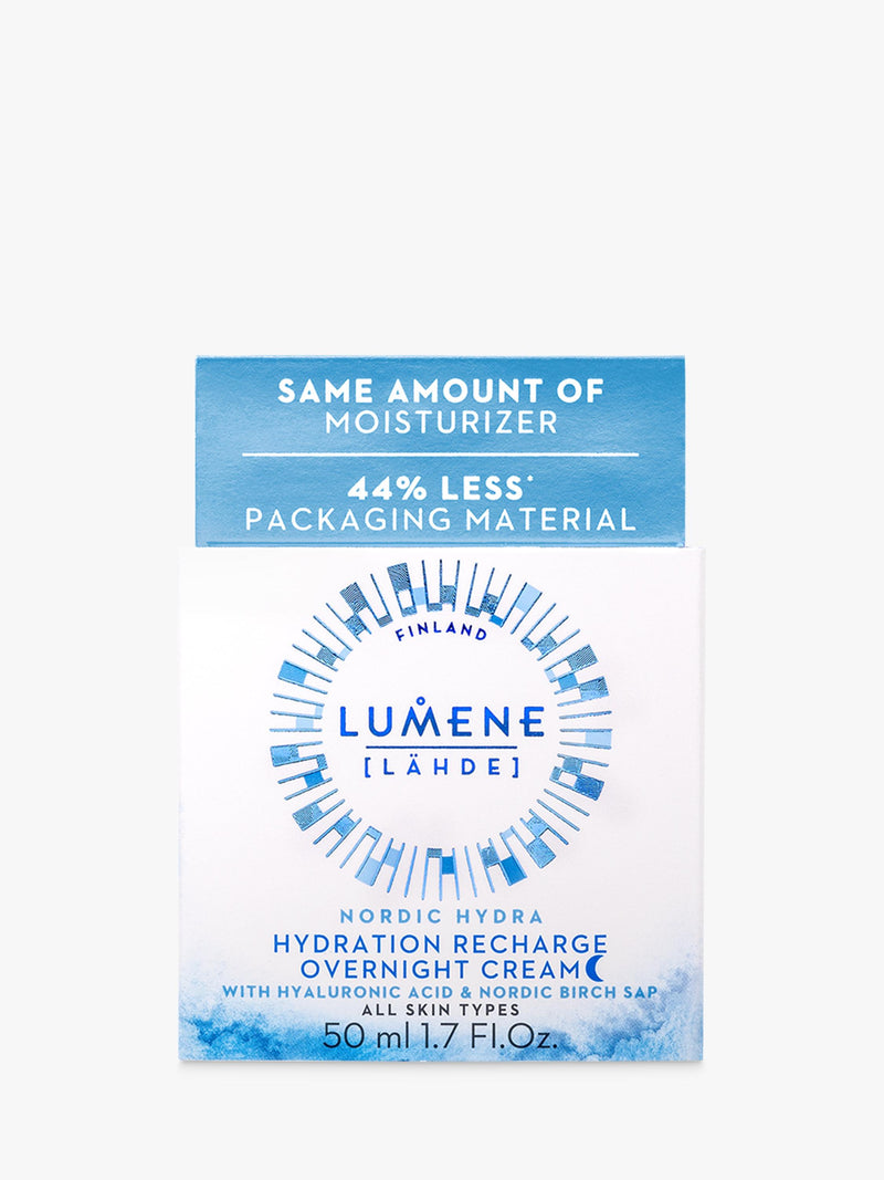 Lumene Nordic Hydra Overnight Cream 50ml jar, UK version