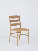 John Lewis John Lewis Reed Dining Chair, White Grain Oak- Buy online at McGrocer