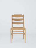 John Lewis Reed dining chair white grain oak, UK version