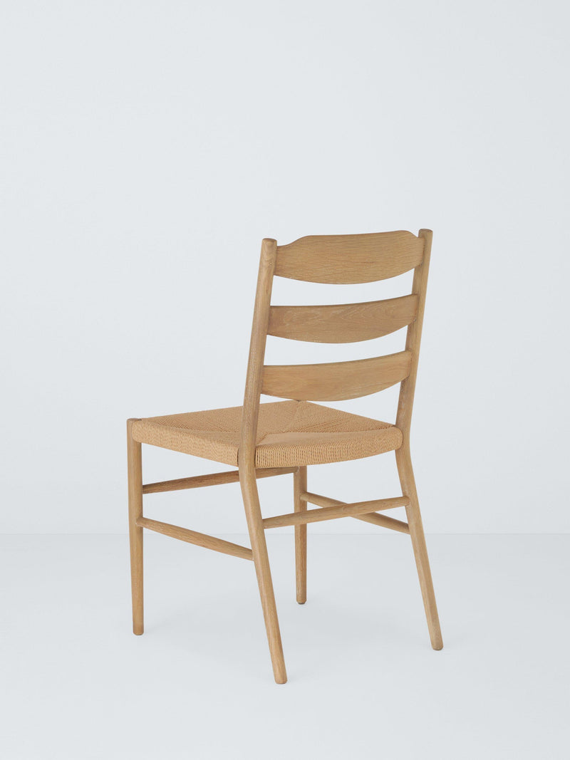 John Lewis Reed dining chair white grain oak, UK version