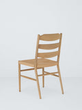 John Lewis Reed dining chair white grain oak, UK version