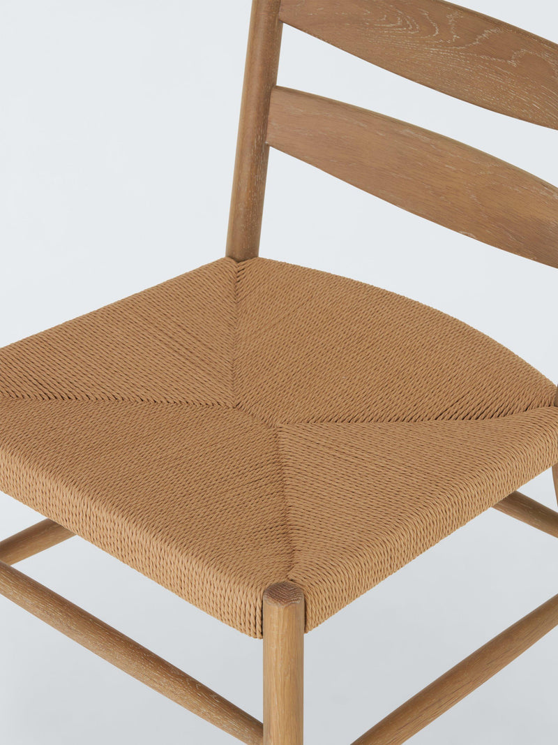 John Lewis Reed dining chair white grain oak, UK version