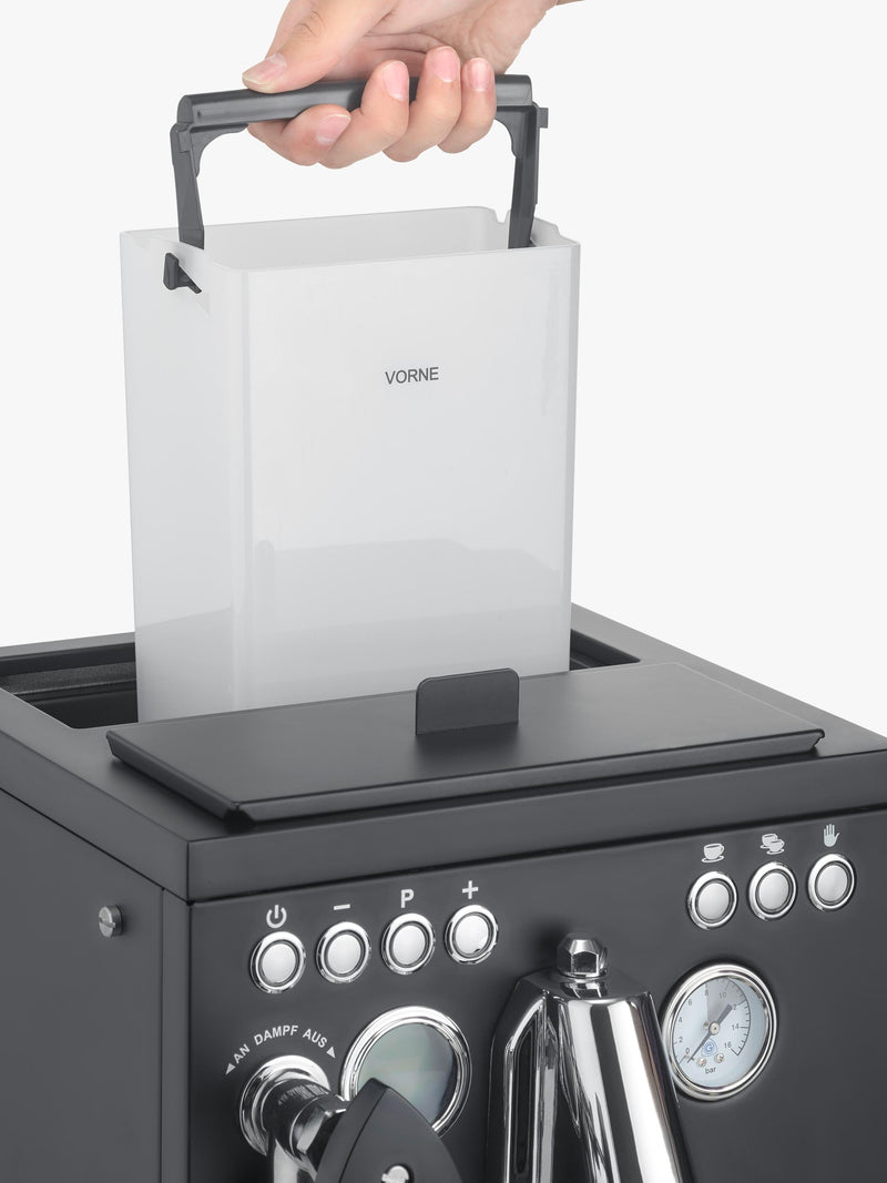 Graef Batessa coffee machine black, imported from the UK