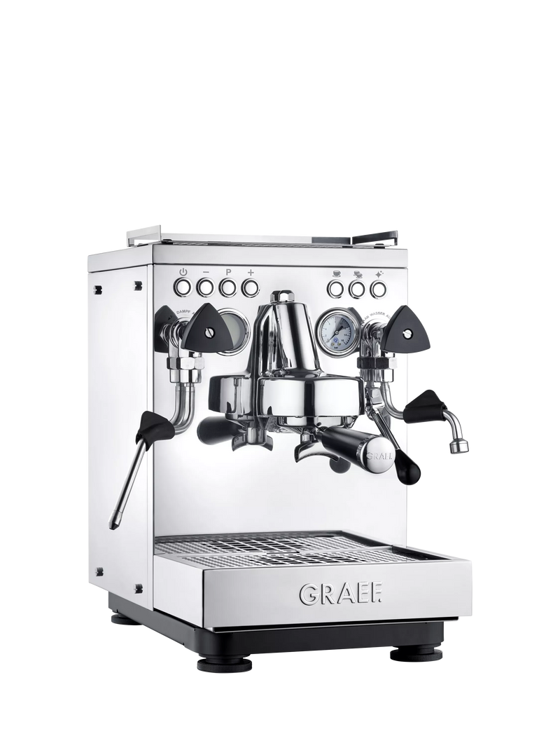 Graef Estessa espresso machine stainless steel (British brand)