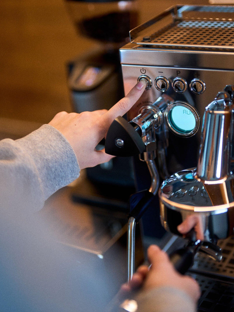 Graef Estessa espresso machine stainless steel (British brand)