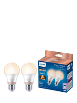 John Lewis Philips Smart LED E27 Tunable White Light Bulb (Pack of 2)- Buy online at McGrocer