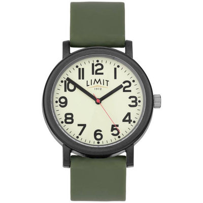 Argos Limit Easy Read Green Silicone Strap Watch- Buy online at McGrocer