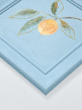 John Lewis lemon hand painted wall art 30x30cm, imported from the UK