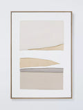 John Lewis hand painted 3D abstract canvas 98x138cm, imported from the UK