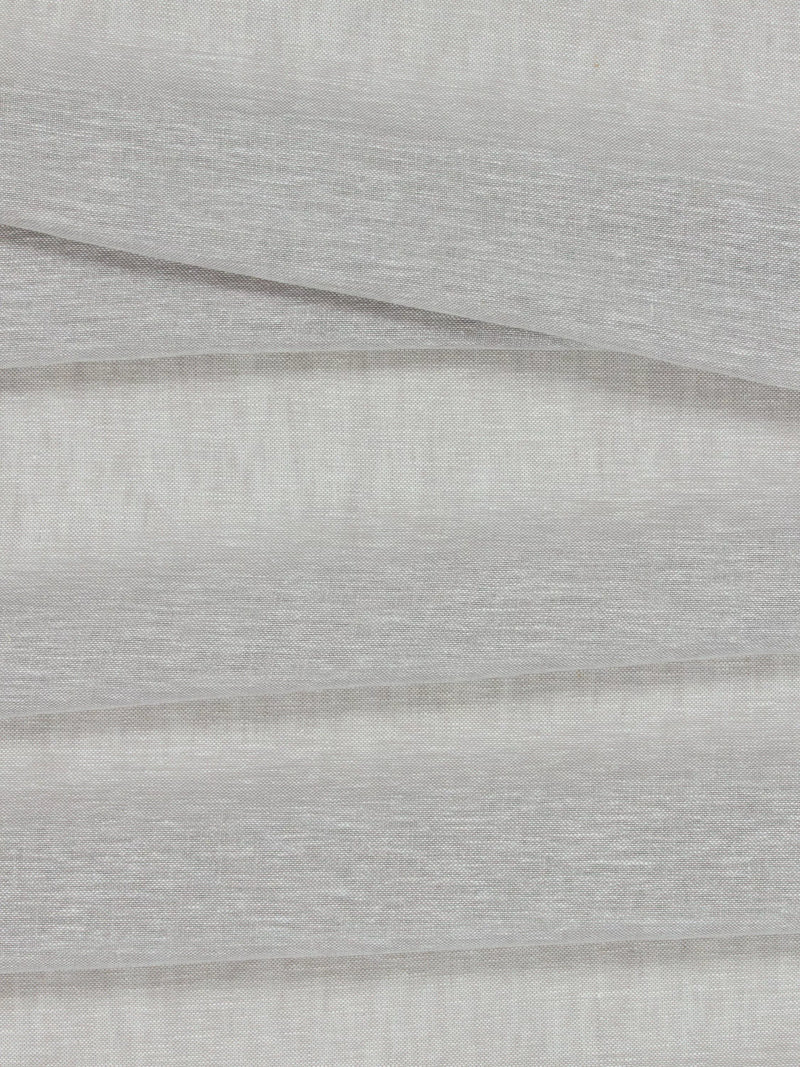 John Lewis Linen Blend Textured Voile Fabric, Flint