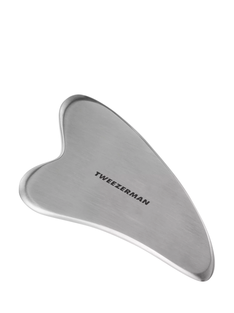 Tweezerman stainless steel gua sha - British product
