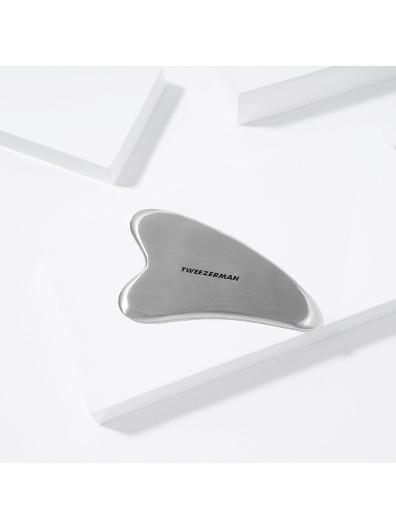Tweezerman stainless steel gua sha - British product