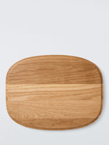 John Lewis John Lewis X Deliciously Ella Small Chopping Board and Lid, FSC-Certified Oak Wood, 26cm- Buy online at McGrocer