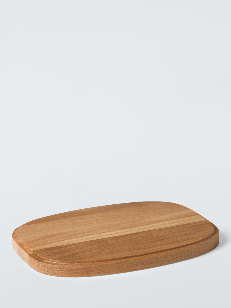 John Lewis Deliciously Ella oak chopping board lid 26cm, British brand