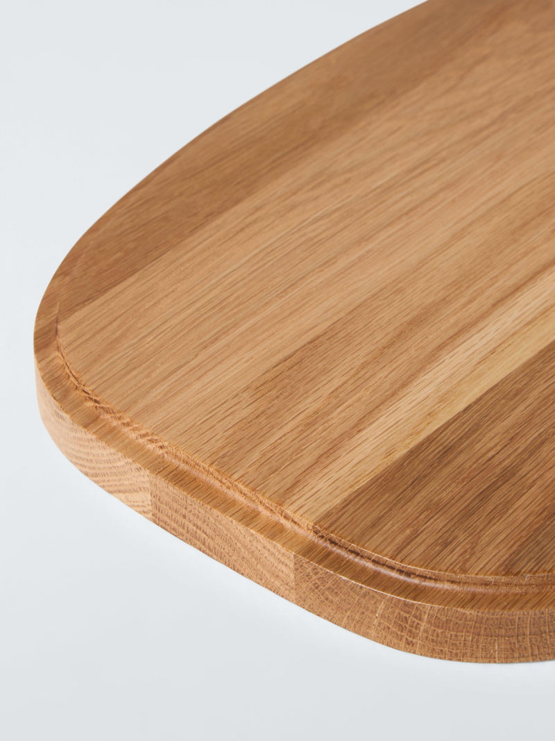 John Lewis Deliciously Ella oak chopping board lid 26cm, British brand