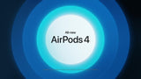 Apple AirPods 4th generation wireless earbuds with Active Noise Cancellation, imported from the UK