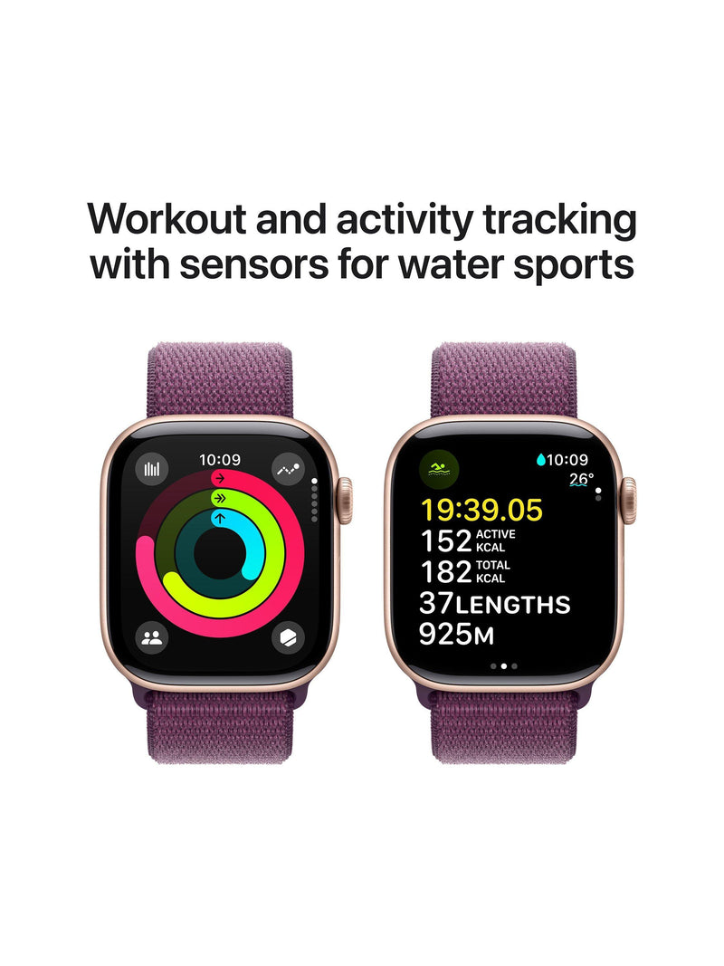 Apple Watch Series 10 GPS + Cellular 42mm smartwatch, UK version