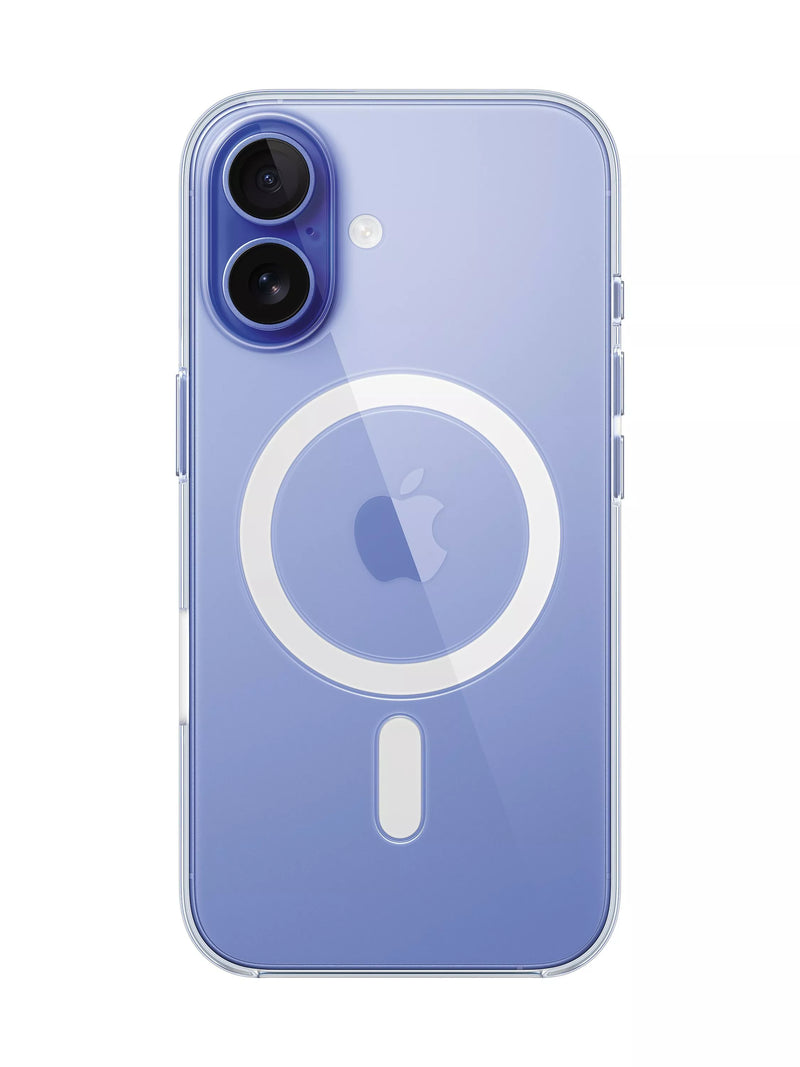 Apple iPhone 16 clear case with MagSafe, UK version