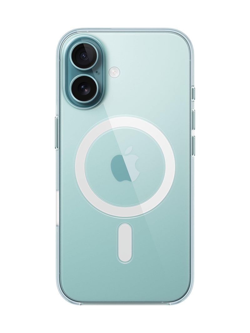 Apple iPhone 16 clear case with MagSafe, UK version