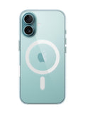 Apple iPhone 16 clear case with MagSafe, UK version