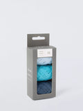 John Lewis raffia ribbons pack of 3 tonal blue 8m each, UK version