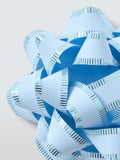 John Lewis bow and tag set in light blue, UK version
