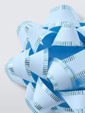 John Lewis bow and tag set in light blue, UK version