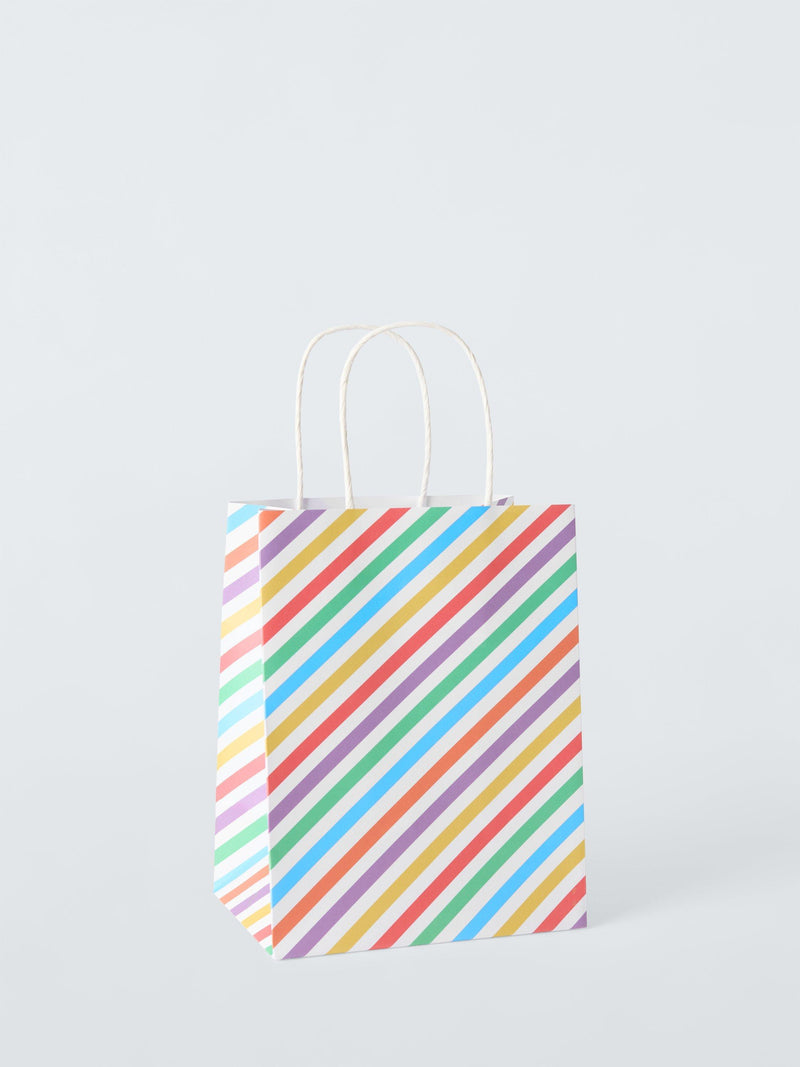 John Lewis stripe party bags multi pack of 5, UK version
