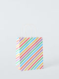 John Lewis stripe party bags multi pack of 5, UK version