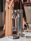 Aarke Carbonator 3 sparkling water maker kit in Steel, UK version