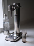 Aarke Carbonator 3 sparkling water maker kit in Steel, UK version