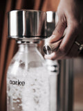 Aarke Carbonator 3 sparkling water maker kit in Steel, UK version