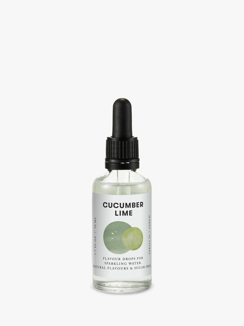 Cucumber Lime Flavour Drops for Sparkling Water 50ml