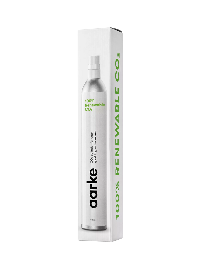 Aarke renewable CO2 gas cartridge for soda makers, UK version