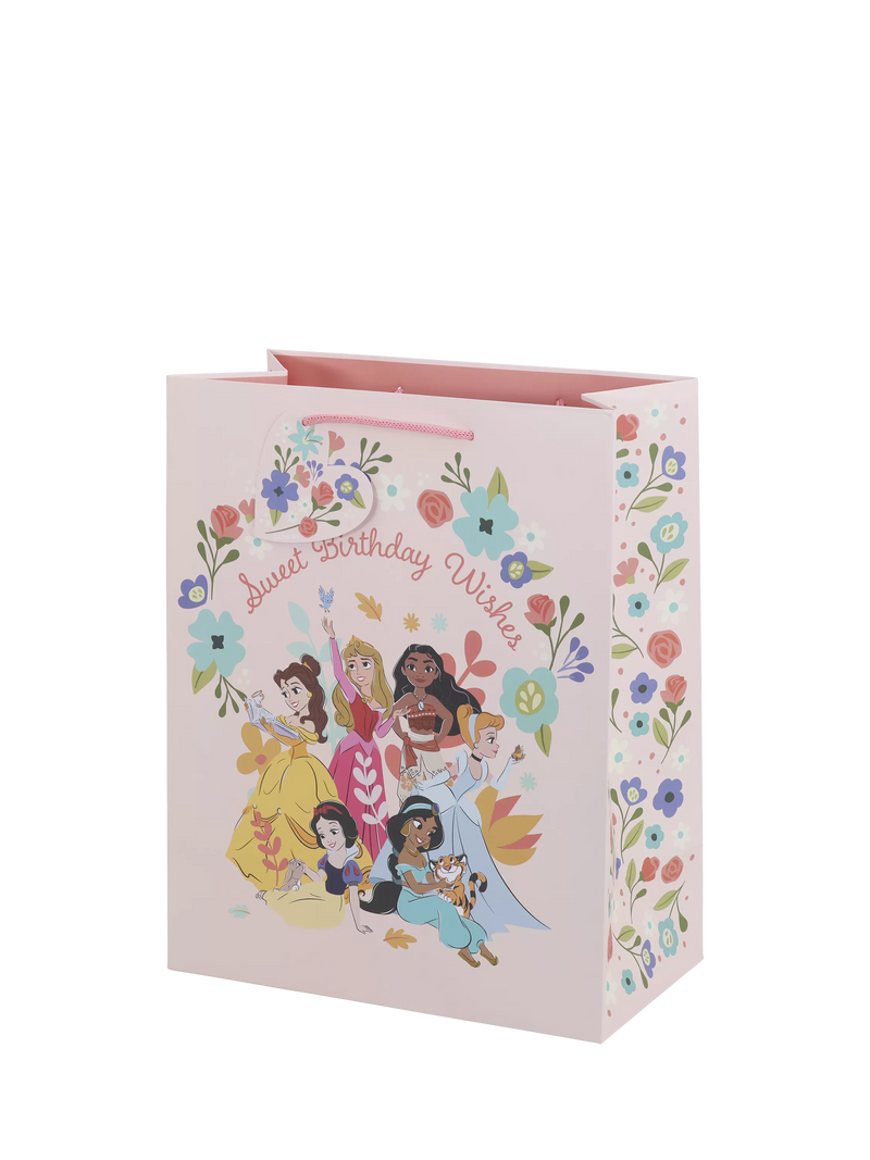 Disney Princess birthday gift bag medium (British brand)