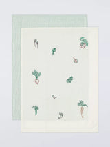 John Lewis John Lewis X Deliciously Ella Cotton Tea Towels, Pack of 2- Buy online at McGrocer