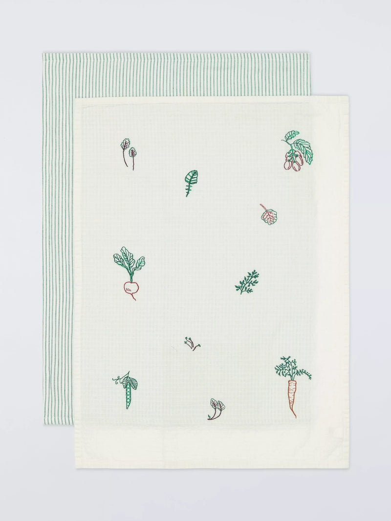 John Lewis 2-pack tea towels, imported from the UK
