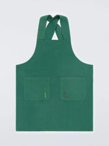John Lewis John Lewis X Deliciously Ella Embroidered Cotton Kitchen Apron, Green- Buy online at McGrocer